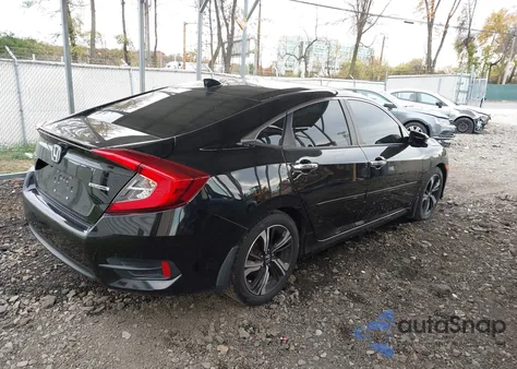 2017 Honda Civic Touring from USA, damaged, VIN 19XFC1F99HE021543